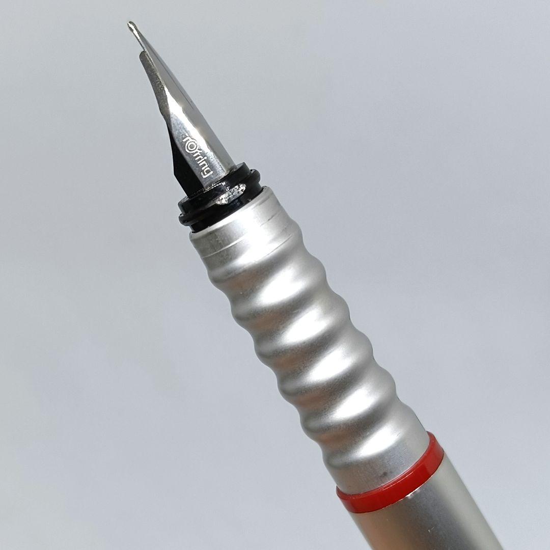 ロットリング rotring 400 EFニブ 万年筆 シルバー 廃番 廃盤
