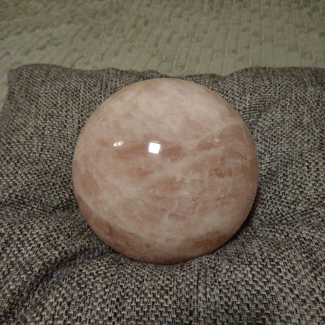 紅水晶球 ローズクォーツ 直径15センチ パワーストーン