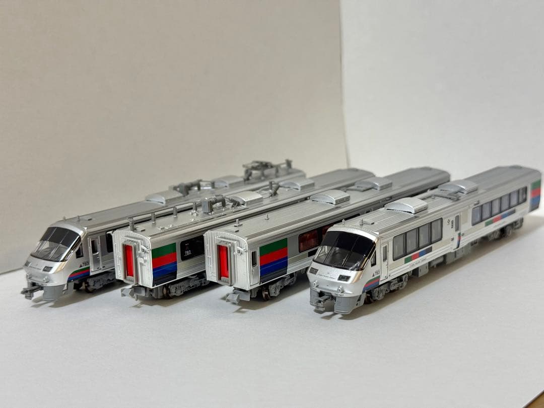 783系 特急にちりん CM33編成 ハイパーサルーン色 スカート拡大 4両