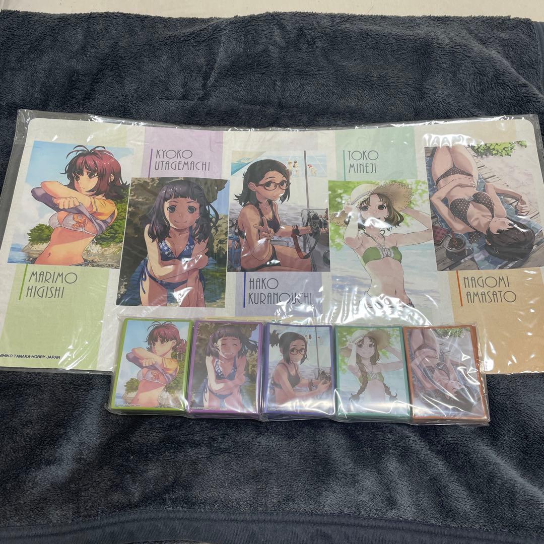 【希少】ぎゃざガール/サプライセット　MTG プレイマット スリーブ