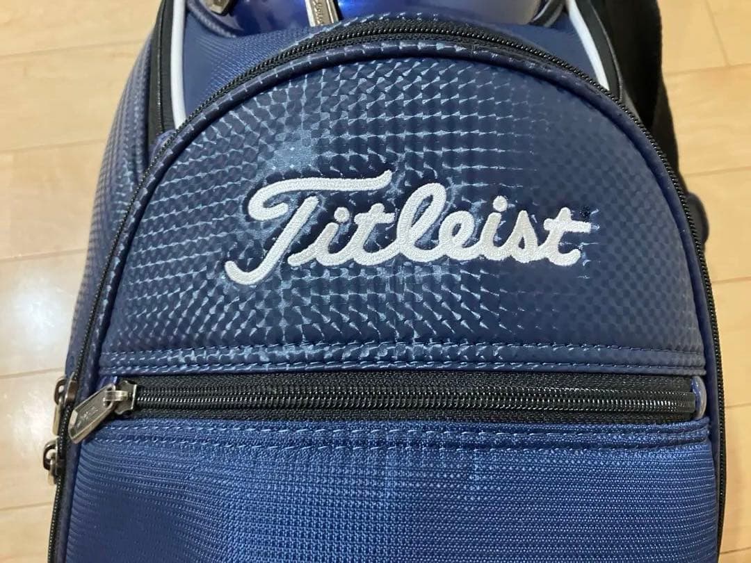 Titleist ネイビー キャディバッグ