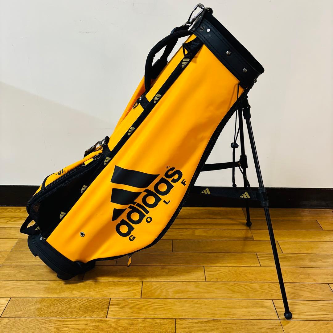 【希少品】adidas アディダス　キャディバッグ スタンド式　3分割　送料込み
