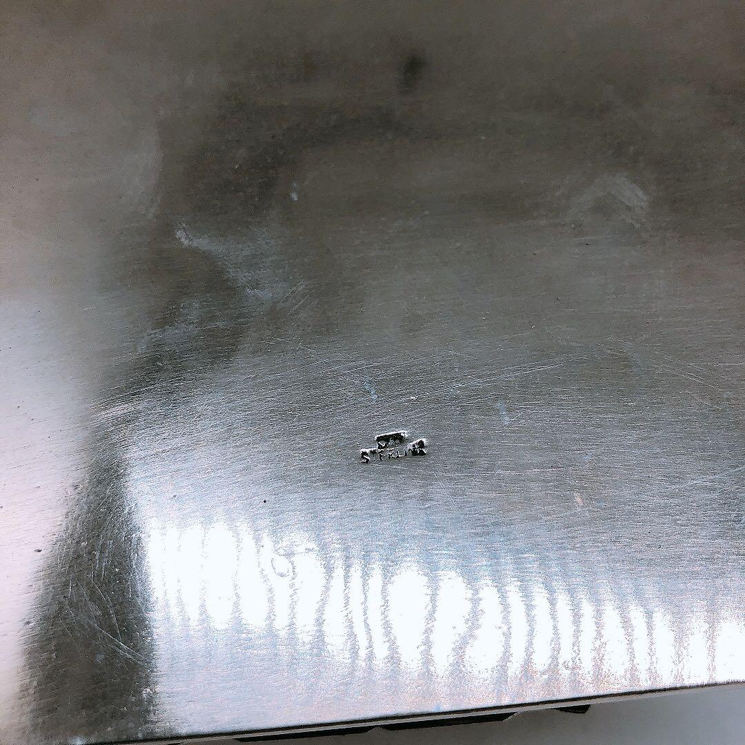 H*I様 象 刻印あり 小物入れ 金属製 工芸品 アンティーク 素材不明 中古品