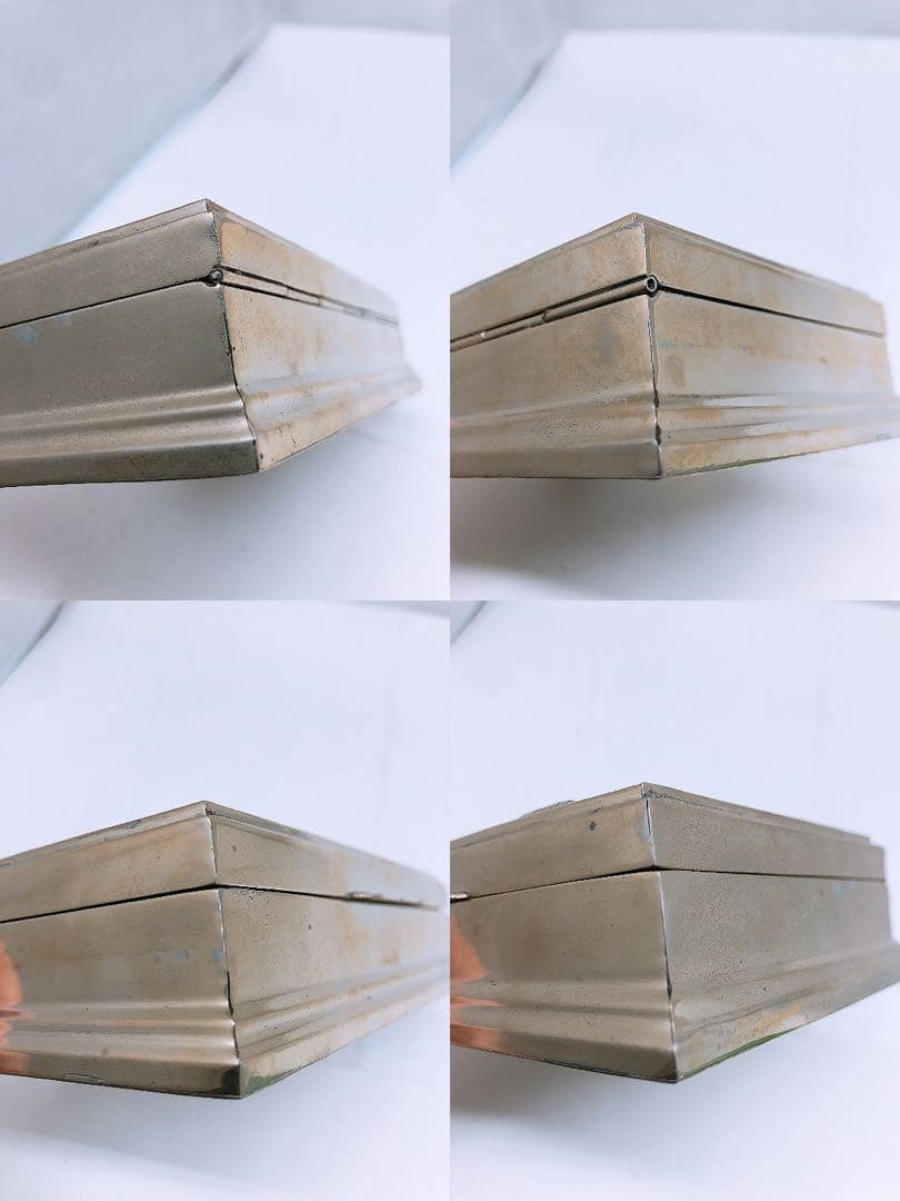 H*I様 象 刻印あり 小物入れ 金属製 工芸品 アンティーク 素材不明 中古品