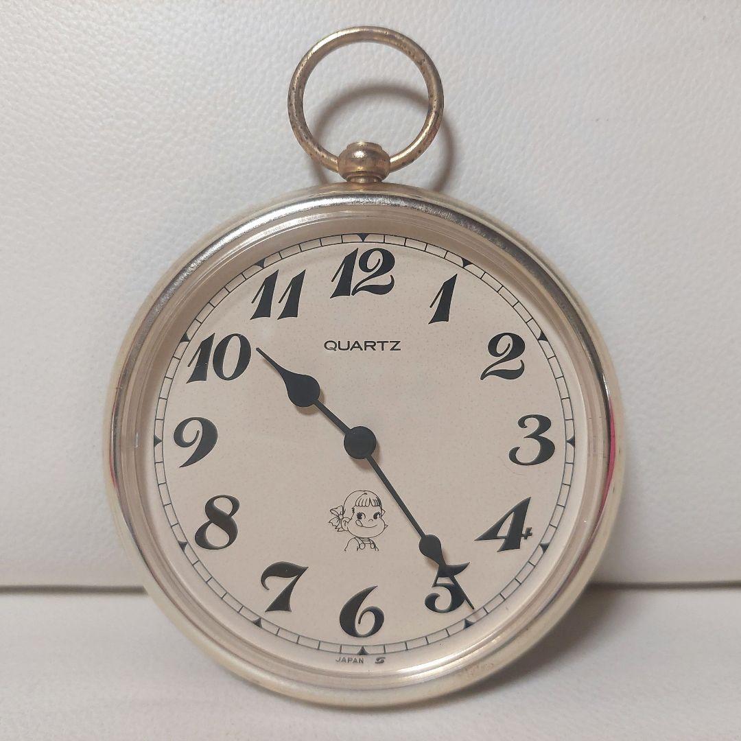 ◆非売品 キャンペーン ペコちゃん 懐中時計 人形