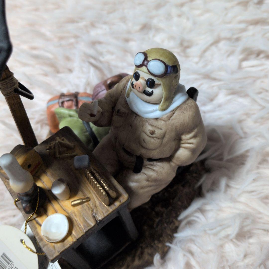 ジブリ　紅の豚　ポルコ·ロッソ オルゴール 陶器