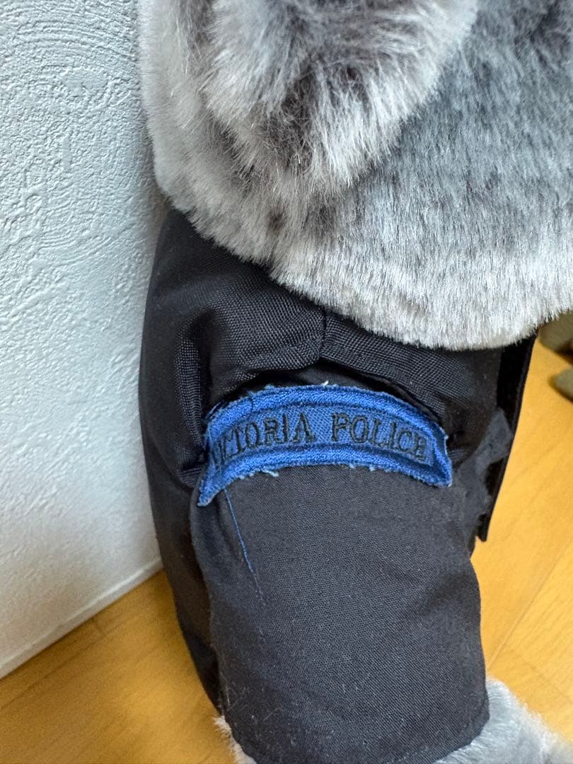 警察ぬいぐるみ　メルボルン　特殊部隊バージョン