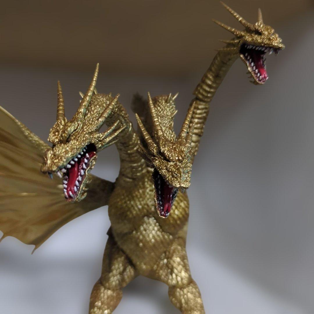 S.H.Monsterartsモンスターアーツ キングギドラ ※ジャンク品※