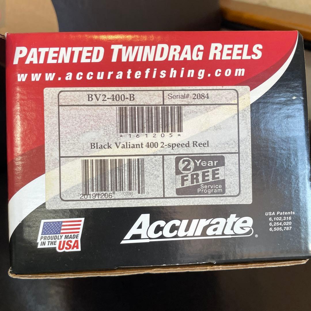 アキュレート　 Accurate Valiant 400 リール