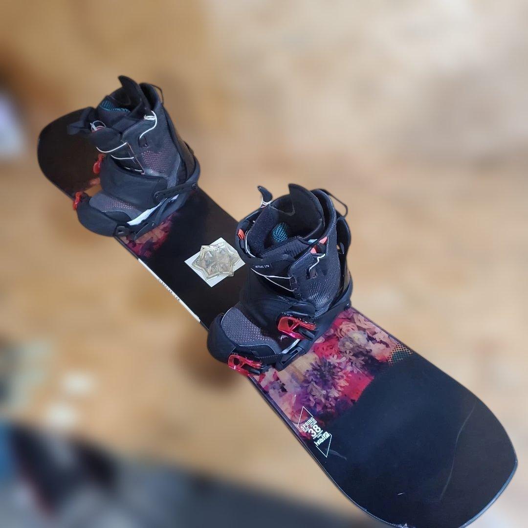 HEAD×HEAD×BURTON 3点セット！ ブーツ交換可能　2693