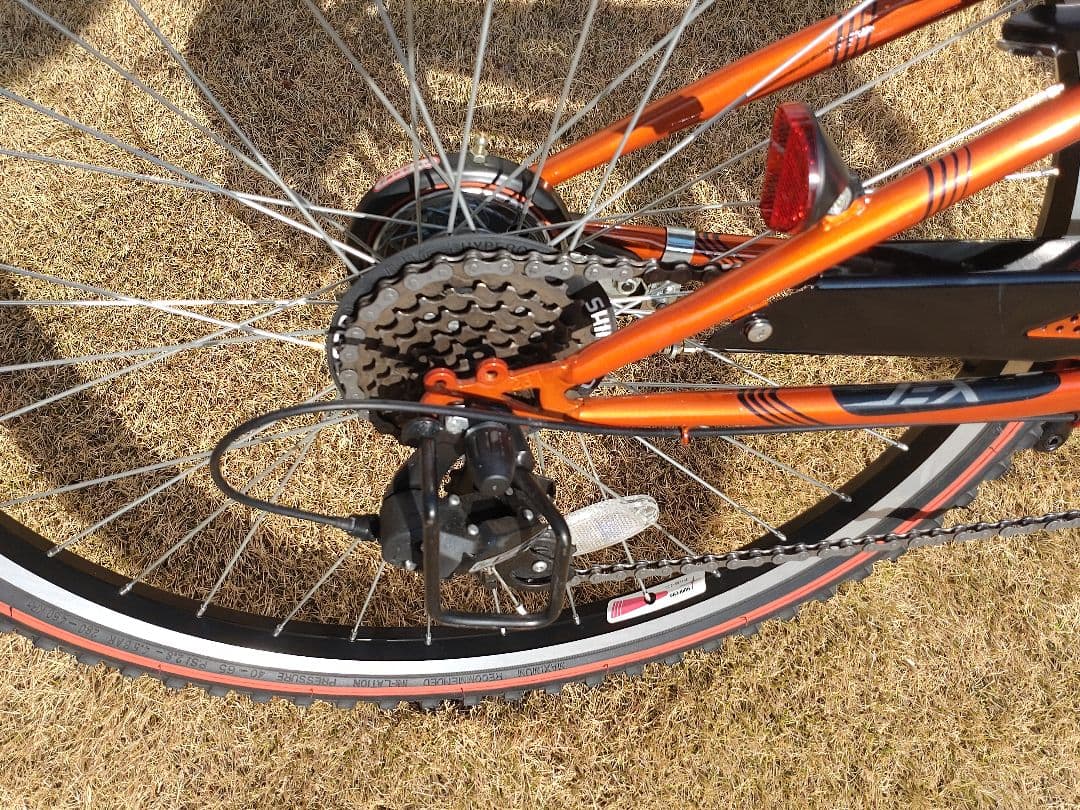 【引取希望】子供用自転車／ブリヂストン／26インチ　オレンジ