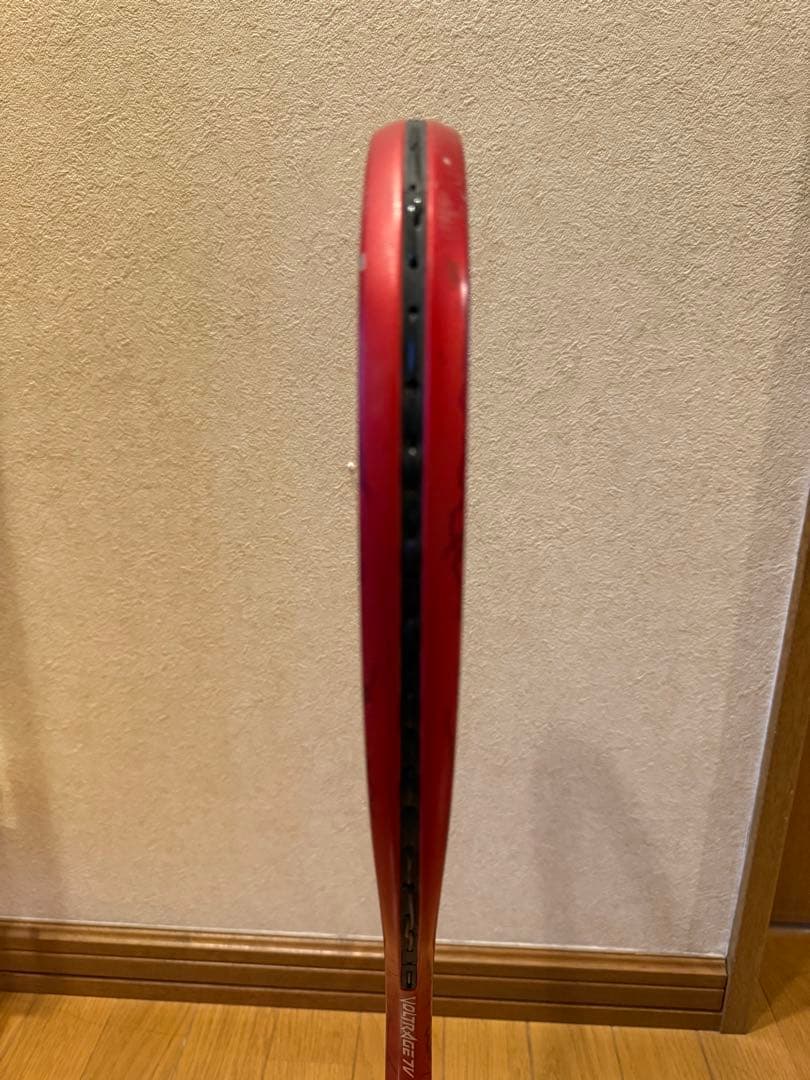 ボルトレイジ7v ソフトテニス　ラケット　紅