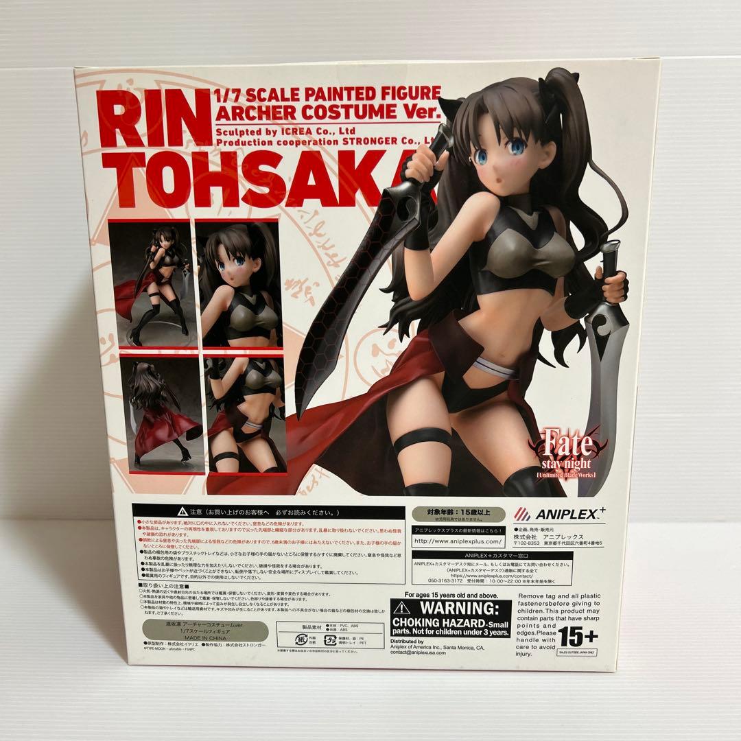 新品未開封　Aniplex 遠坂凛　アーチャーコスチューム　Fate フィギュア