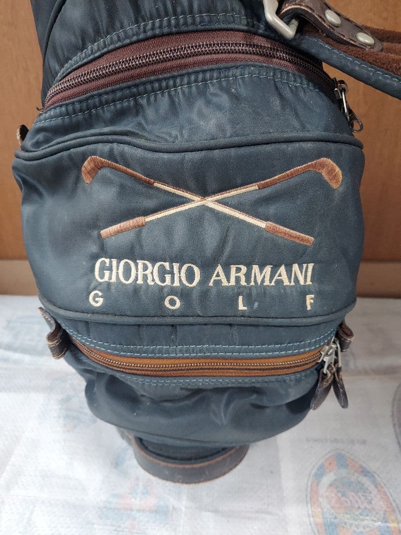 GIORGIO ARMANI ビンテージ キャディバッグ ジョルジオアルマーニ