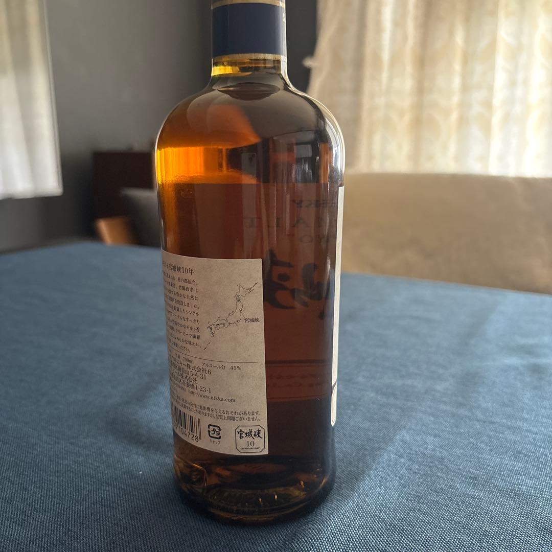 宮城峡 シングルモルト 10年 700ml