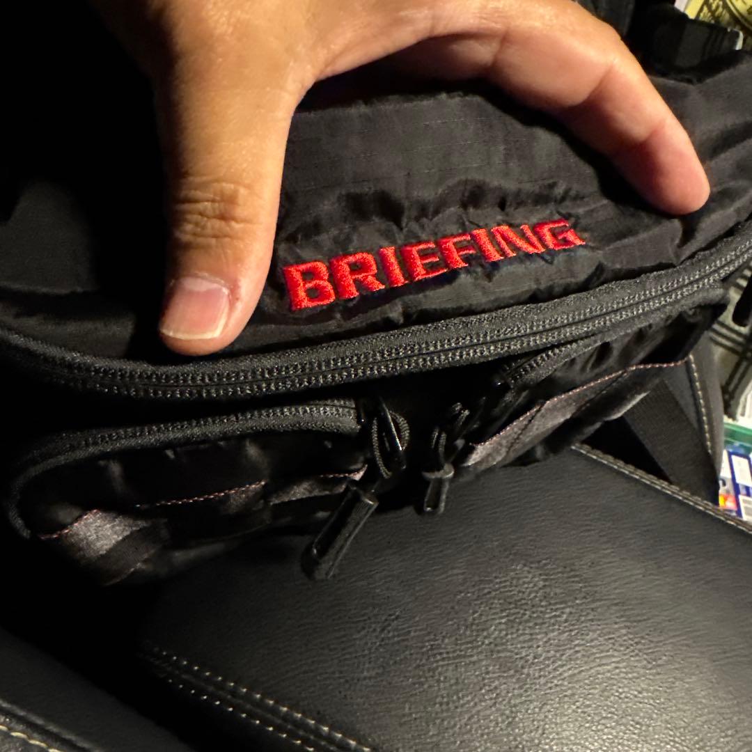ブリーフィング　ウエストバッグ　ウエストポーチ　ゴルフ　BRIEFING
