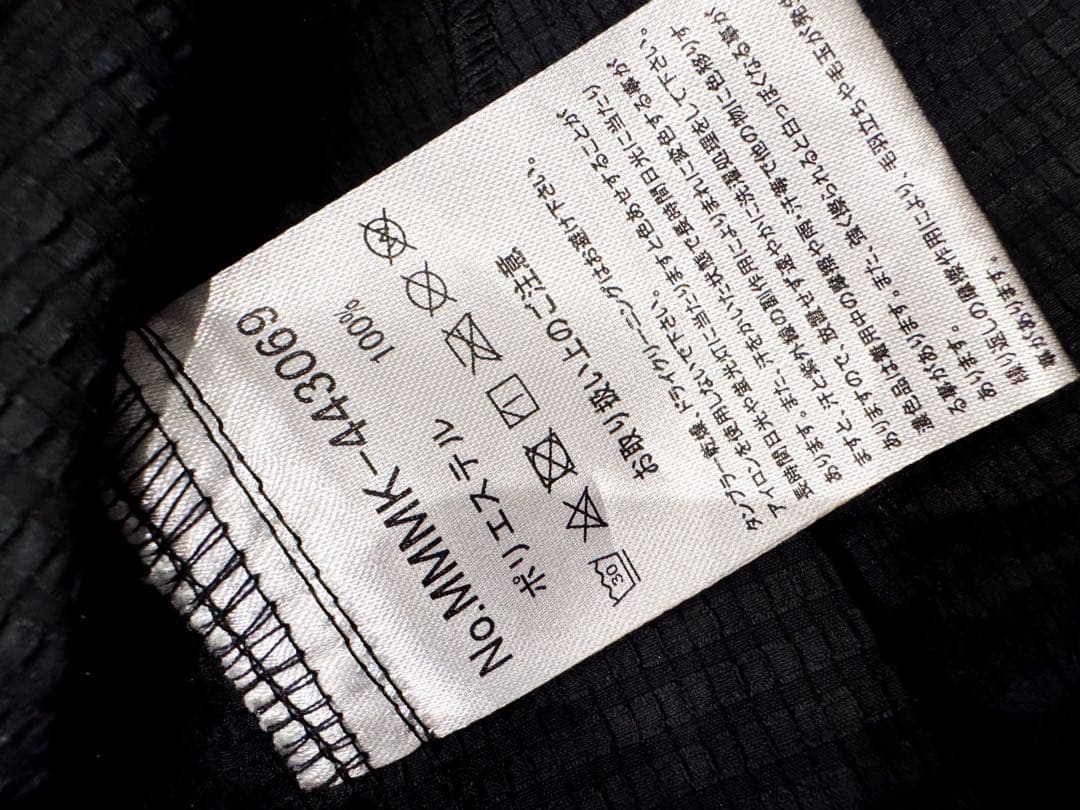 muta MARINE Dot Air ジップアップパーカー