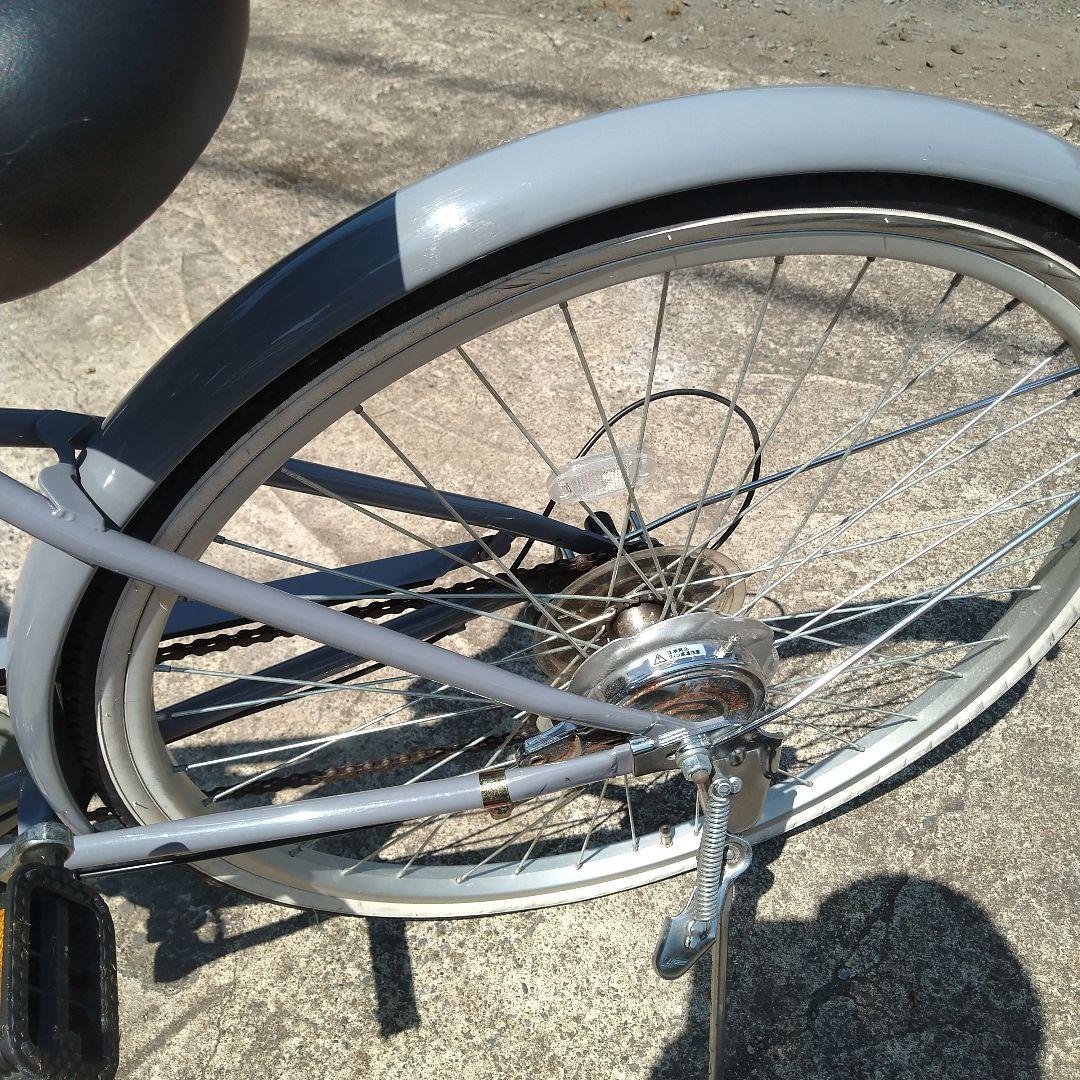 シティサイクル グレー 26インチ