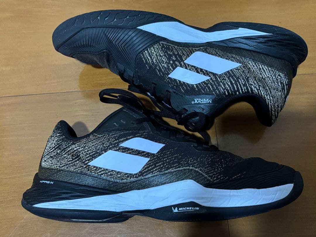 【BabolaT】ジェットマッハ3 テニスシューズ 27cm オールコート