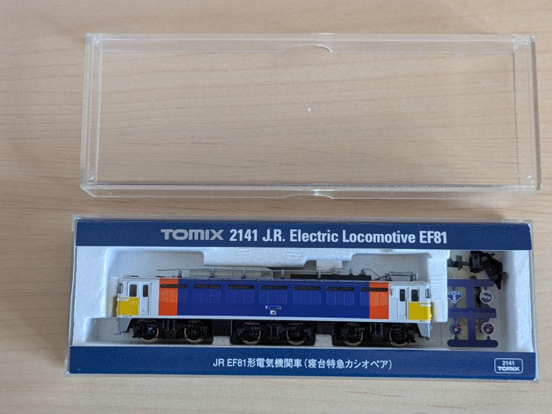 TOMIX EF81 電気機関車（寝台特急カシオペア） 2141