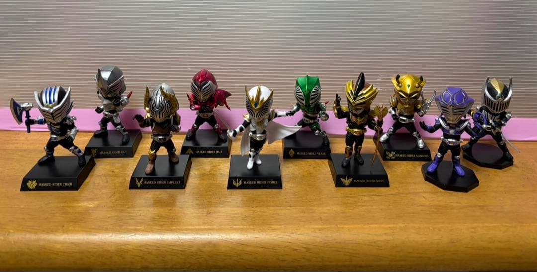仮面ライダー龍騎　一番くじ　デフォルメクス　10種