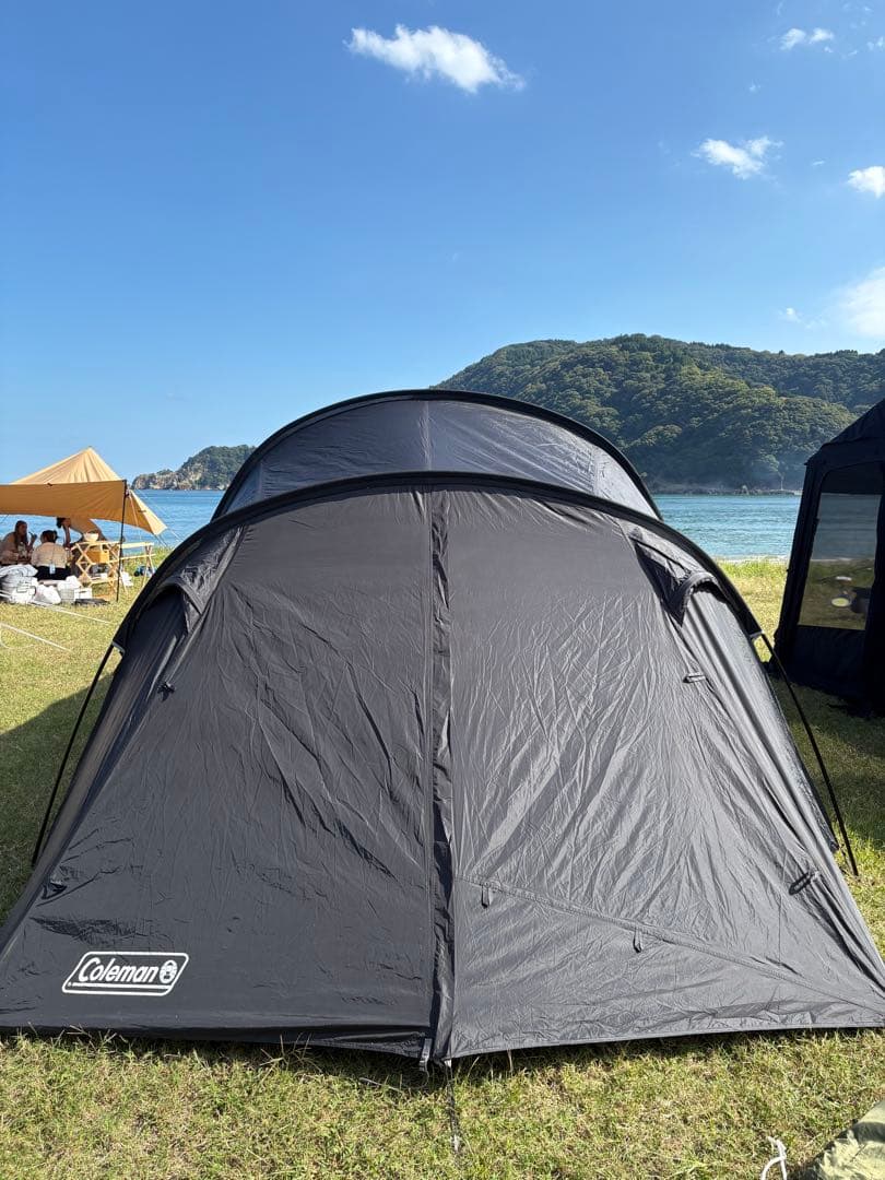 コールマン　黒　テント　ブラック　2ルーム　amazon限定カラー