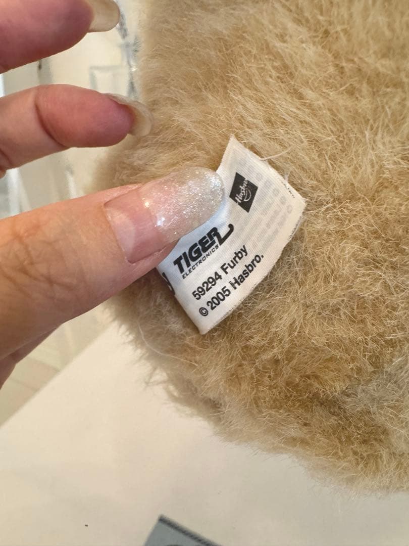 レア2005年ファービー2 ベージュピンク可動確認済み　美品