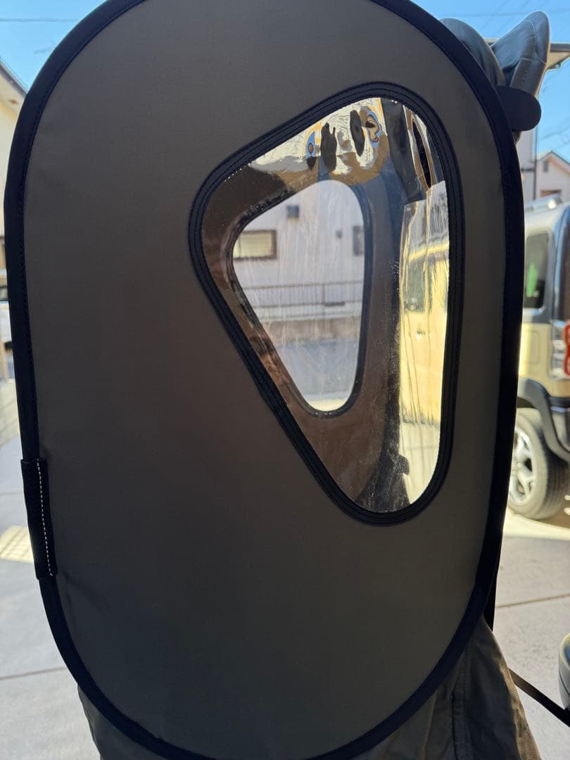 き*ん様 【norokka】 自転車 子供乗せ レインカバー 後 チャイルドシー