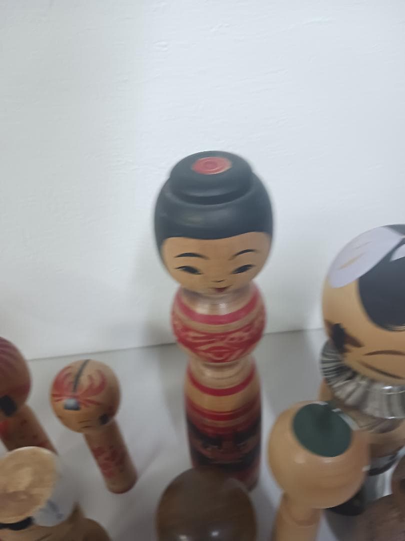 こけし 15本まとめ売り 大きさ多数 日本人形 伝統工芸品 貴重 レア