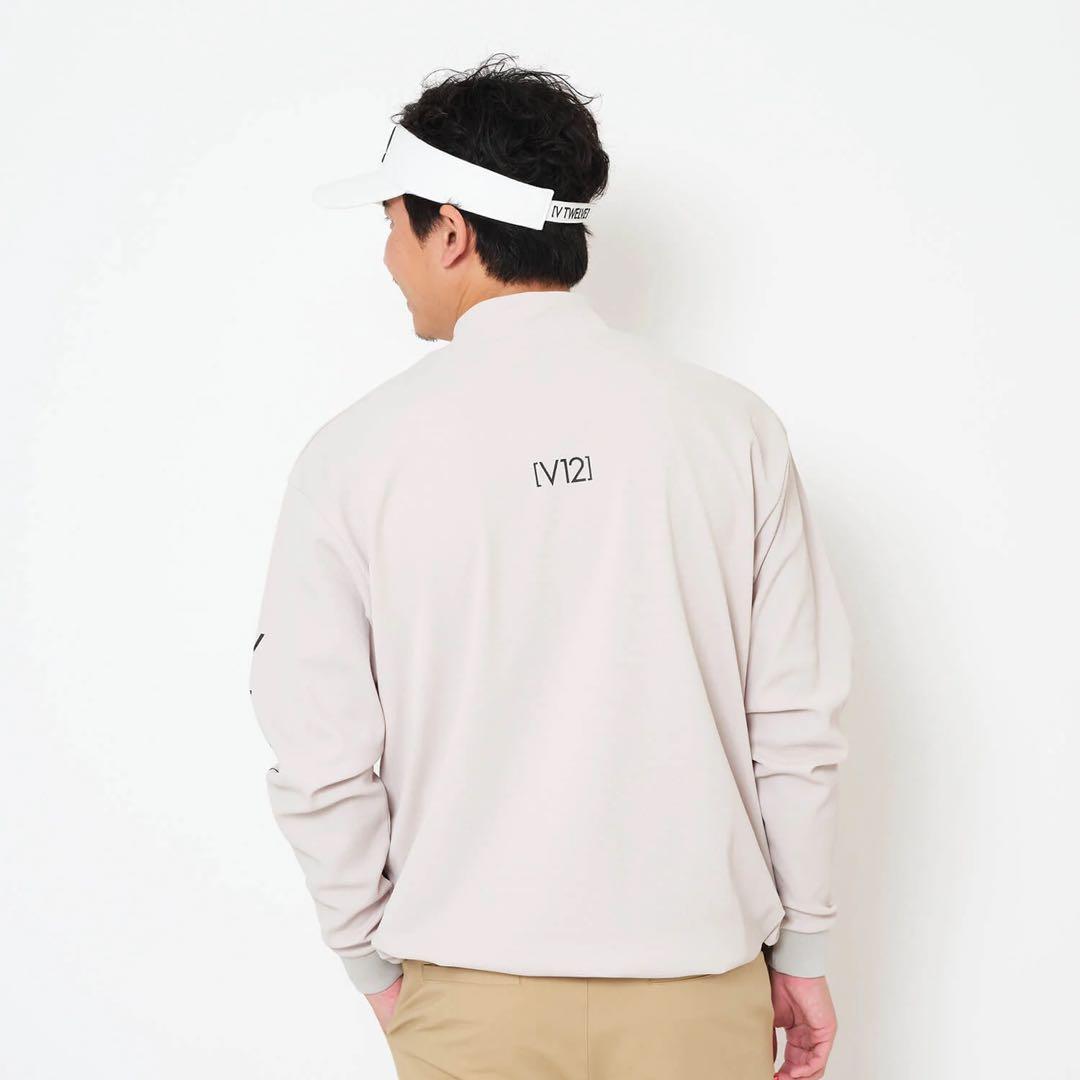 V12 RELAX L/S MOCK メンズ モックネック　M 美品