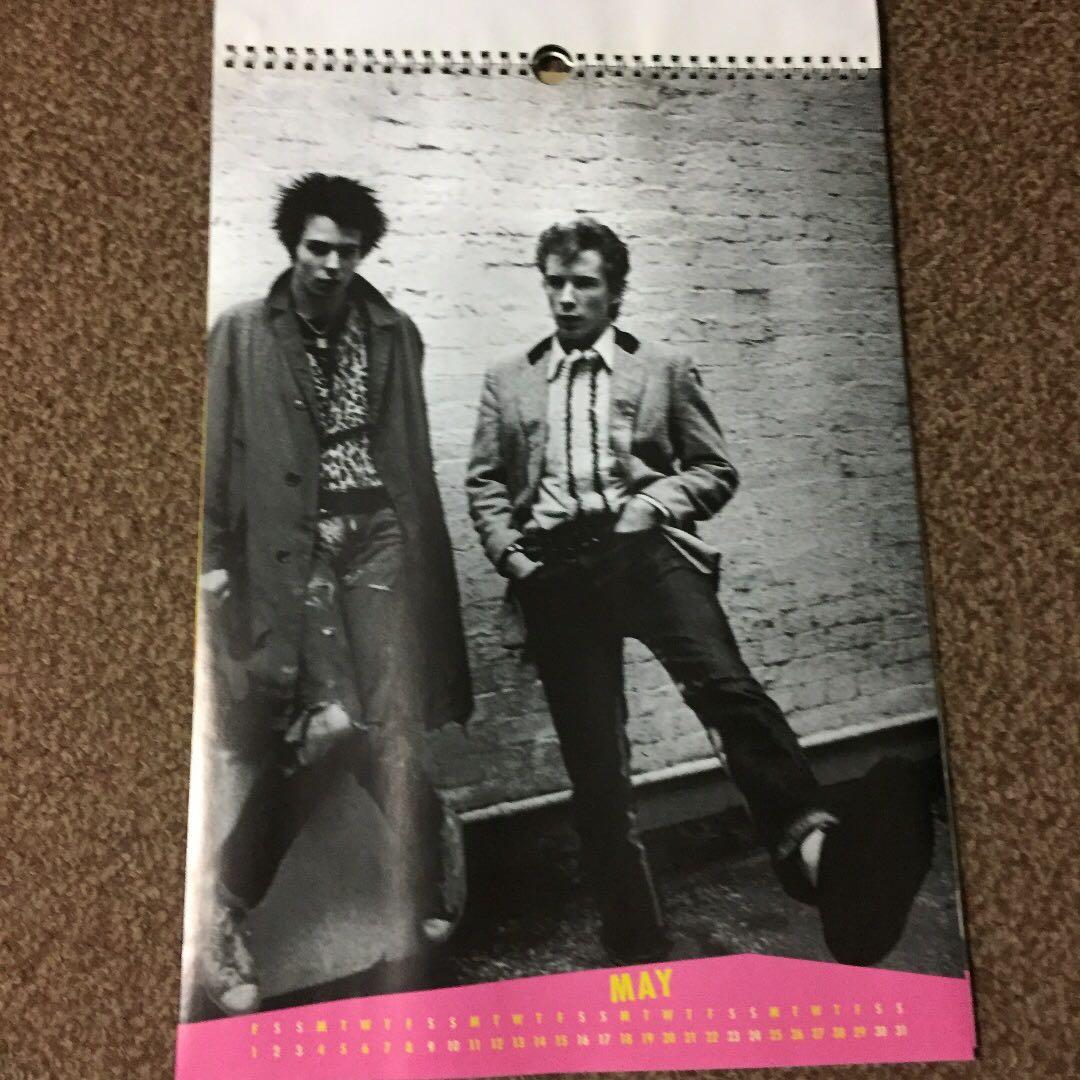 セックス・ピストルズ 2009年カレンダー ディリー・ミラー社