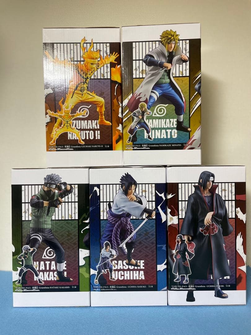 NARUTO Grandista ナルト ミナト カカシ イタチ サスケ