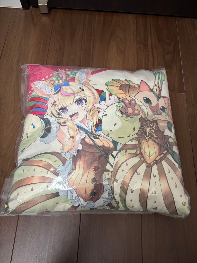 モンスターハンターワイルズ×ホロライブ スクエアクッション カプコン限定 4種