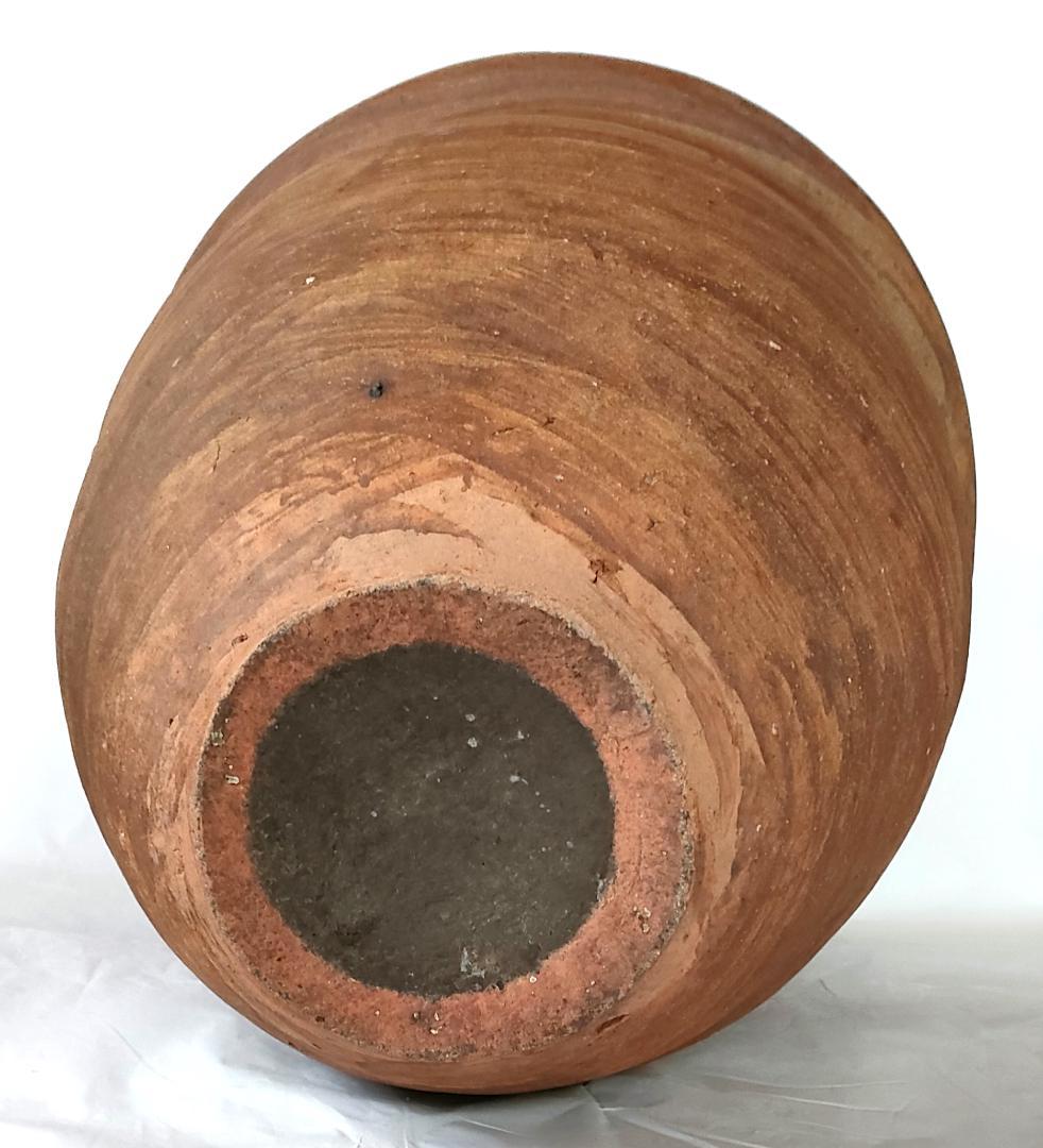 甕 素焼き スズメ蜂の巣模様 エリー242