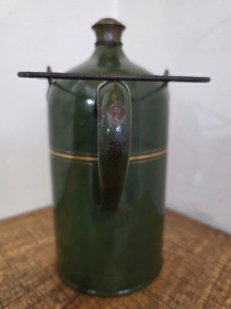 激レア美品　給油缶　ビンテージストーブ　石油ストーブ　琺瑯製