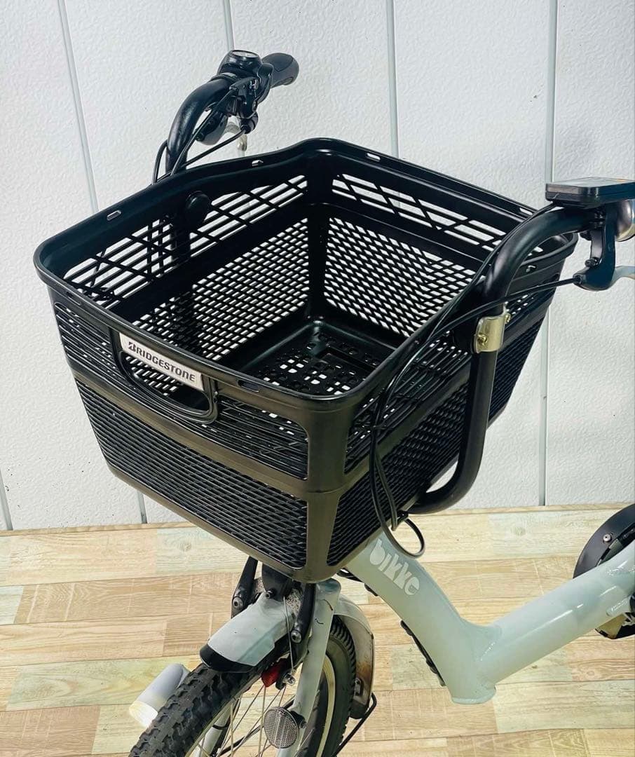 2851ブリヂストン8.9アンペア　3人乗り対応子供乗せ　電動アシスト自転車