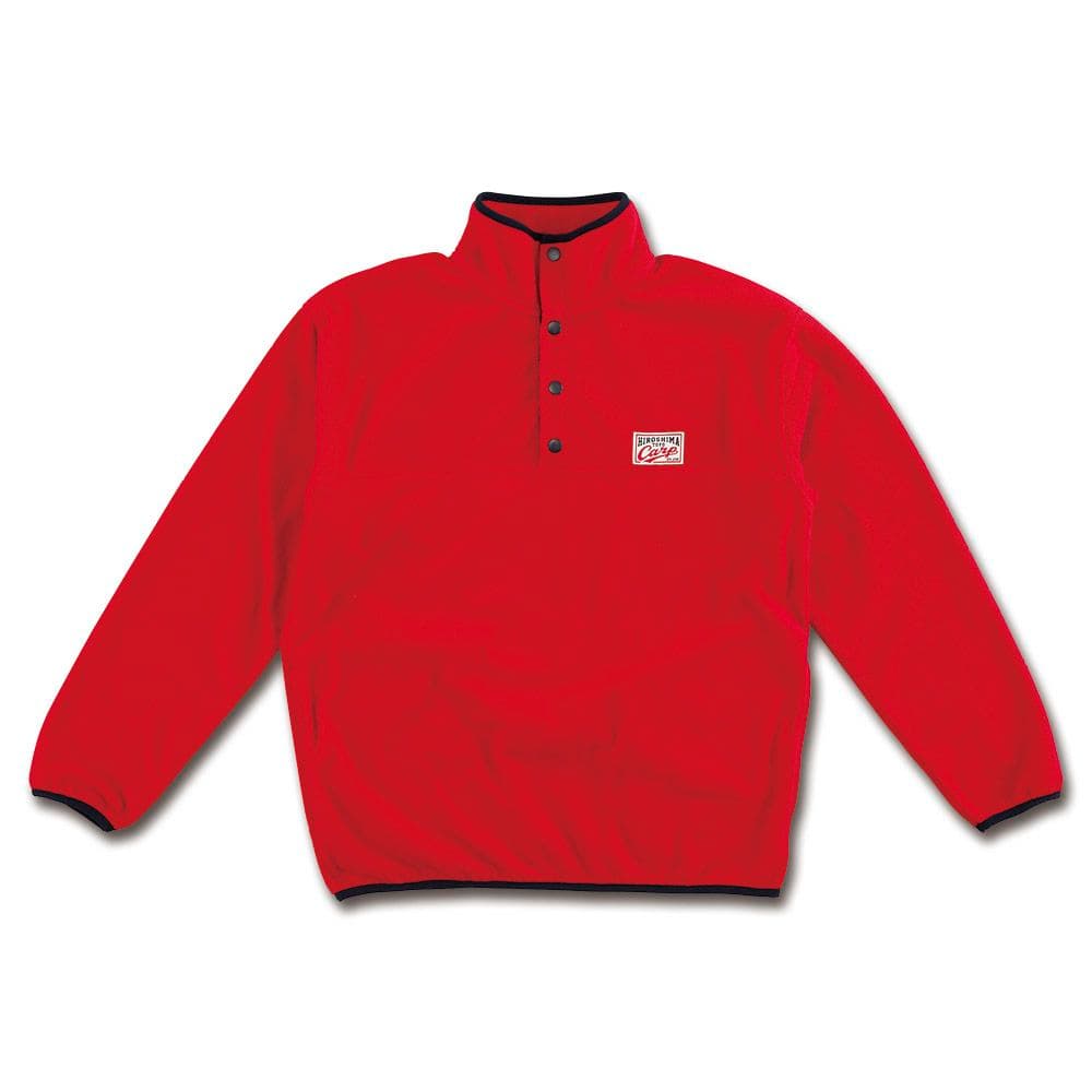 カープフリースジャケット（レッド）！O（XL）サイズ！限定新グッズ完売品！