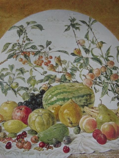 藤田嗣治、「Narure morte」、希少画集の額装画、人気作品