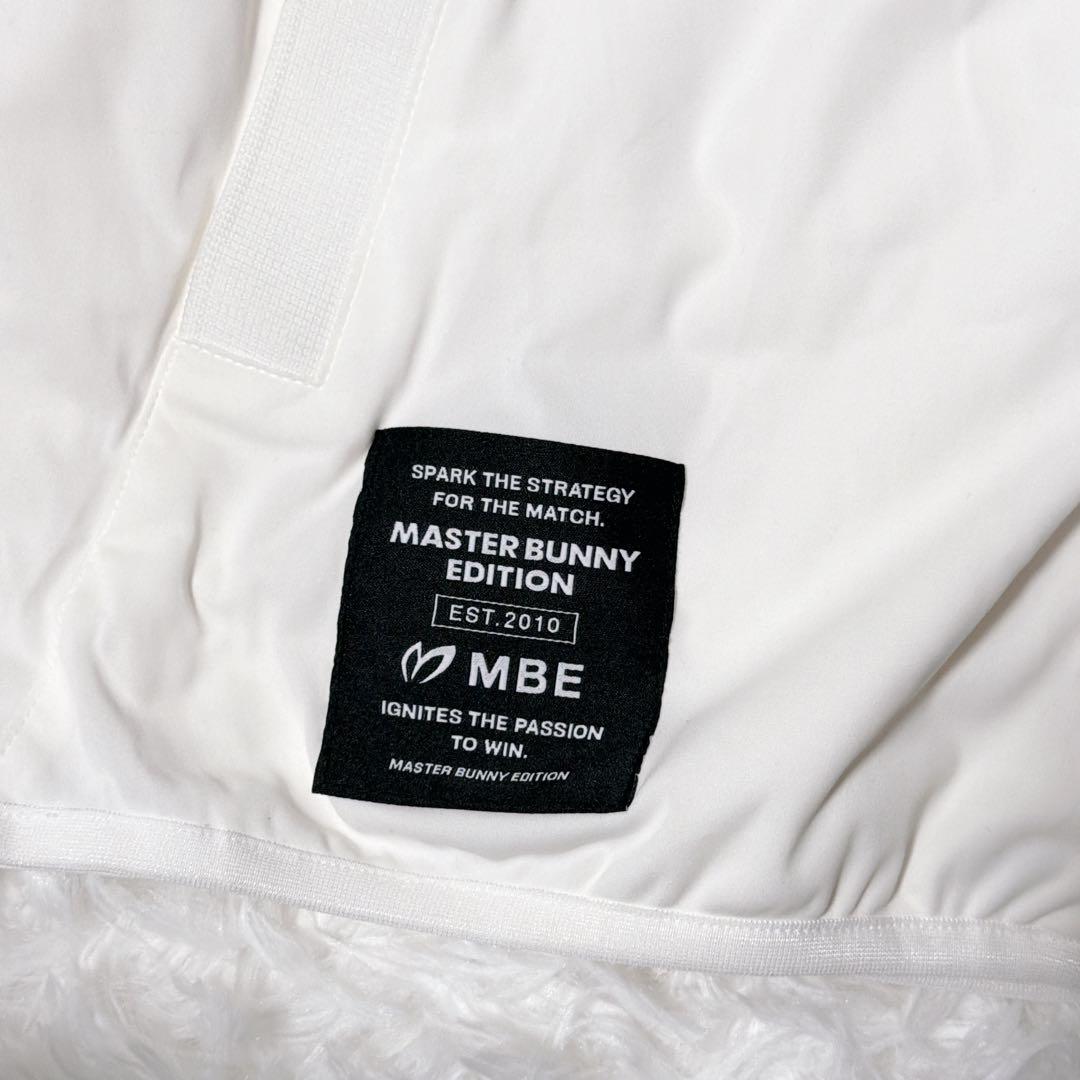 マスターバニーエディション ブルゾン 白 サイズ6 薄手 ダブルジップジャケット