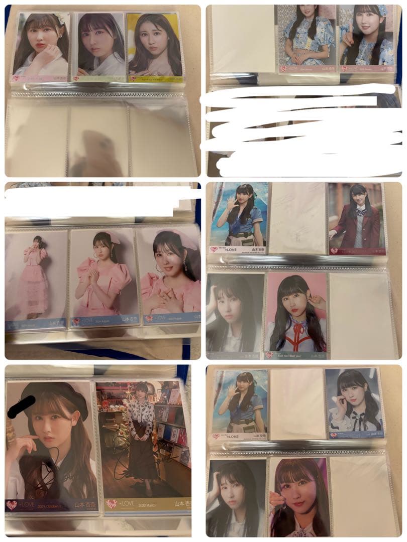 ＝LOVE イコラブ　 山本杏奈　生写真　直筆あり