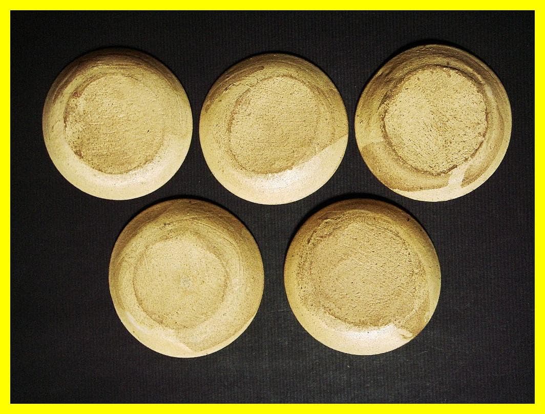 ma609⑥『兎 豆皿 手塩皿 5枚』　/骨董品 古美術 アンティーク 古玩