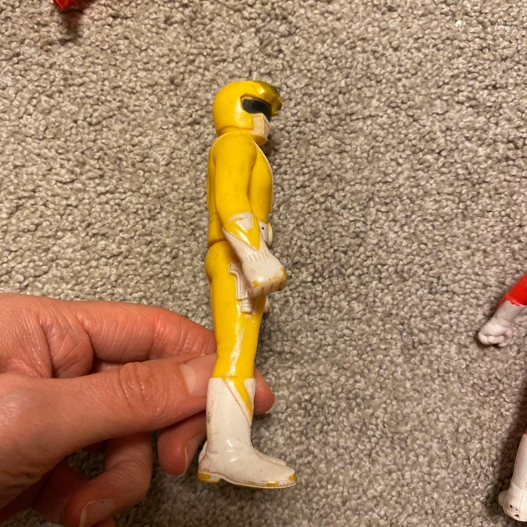 太陽戦隊サンバルカン　ソフビ　ポピー　当時物　年代物