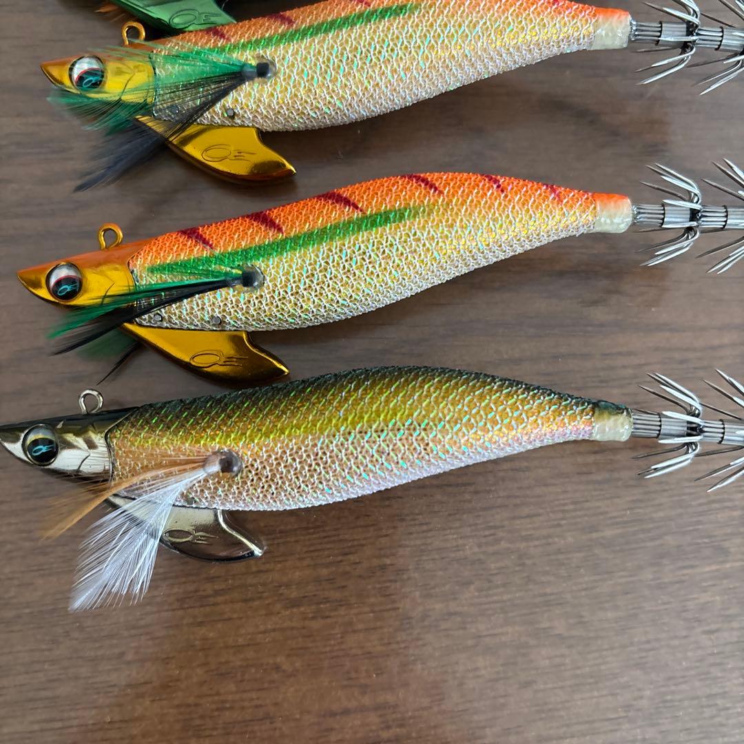 ティップラン用エギ　エメラルダスボート2とボート1