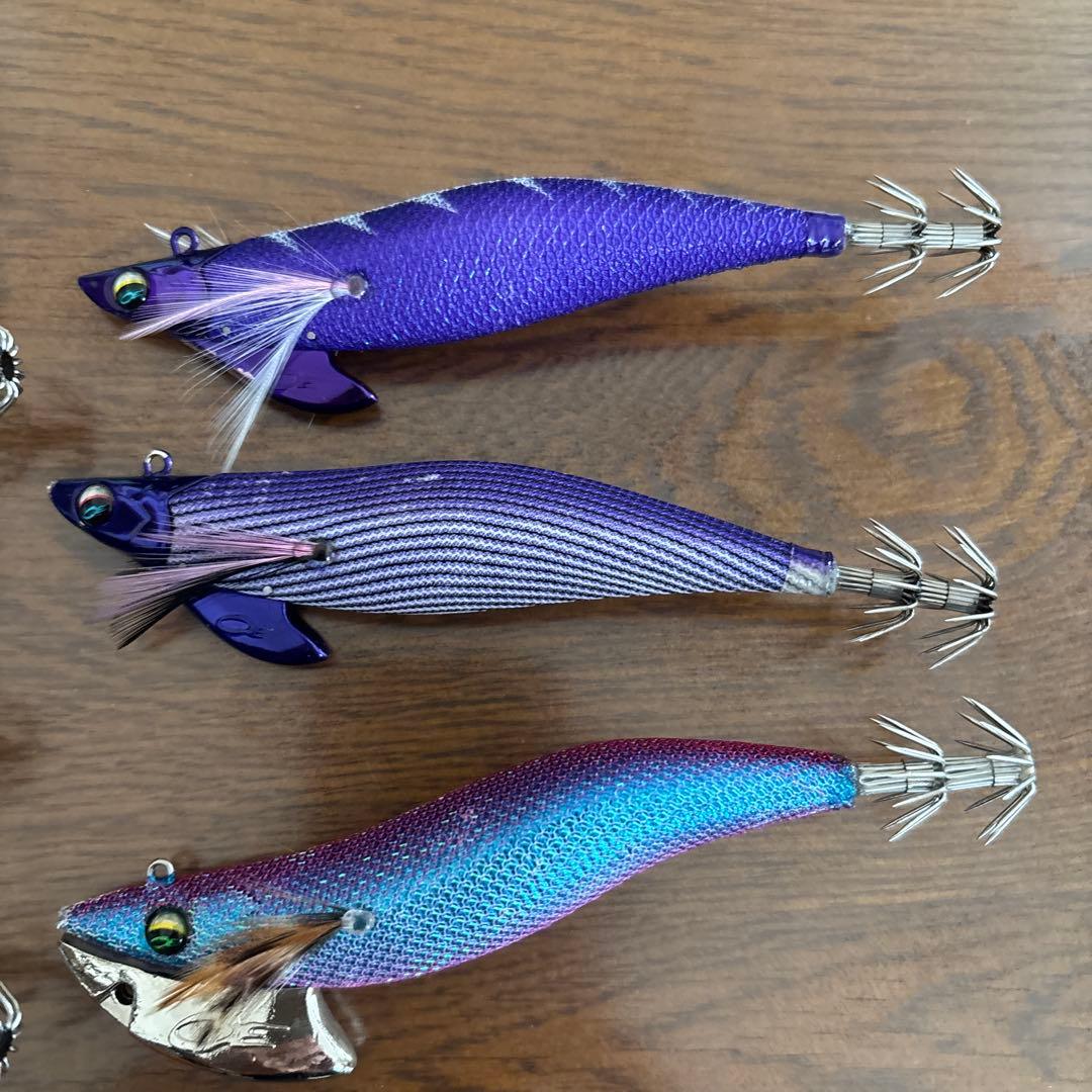 ティップラン用エギ　エメラルダスボート2とボート1