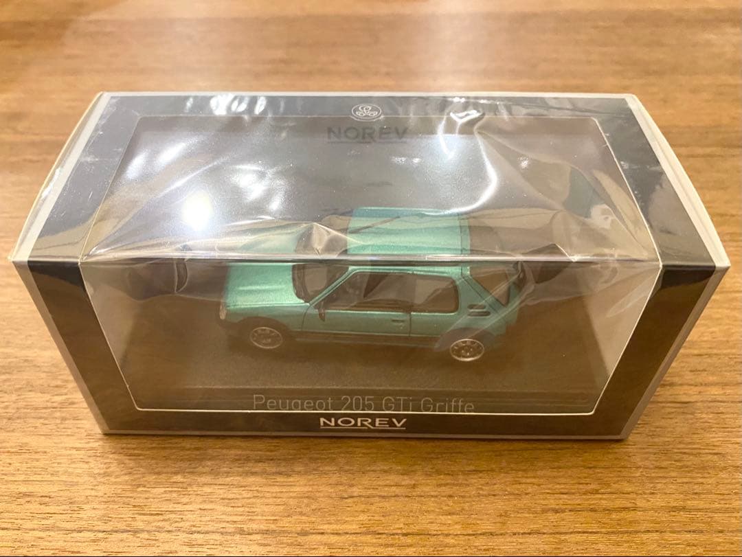 新品 1/43 ノレブ プジョー 205 GTI グリフェ 1990年 グリーン