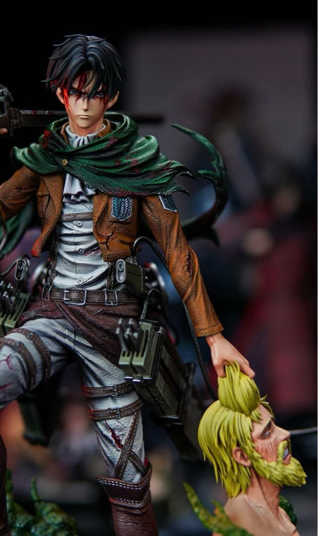 進撃の巨人 リヴァイ·アッカーマン フィギュア ガレージキット