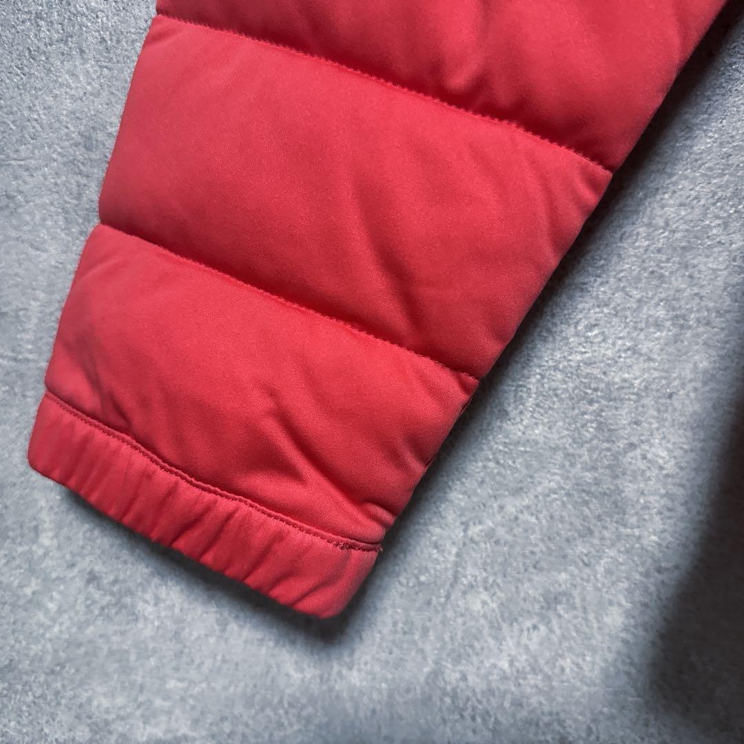 DESCENTE GOLF デサントゴルフ 中綿 ジャケット ロゴ レッド系 O