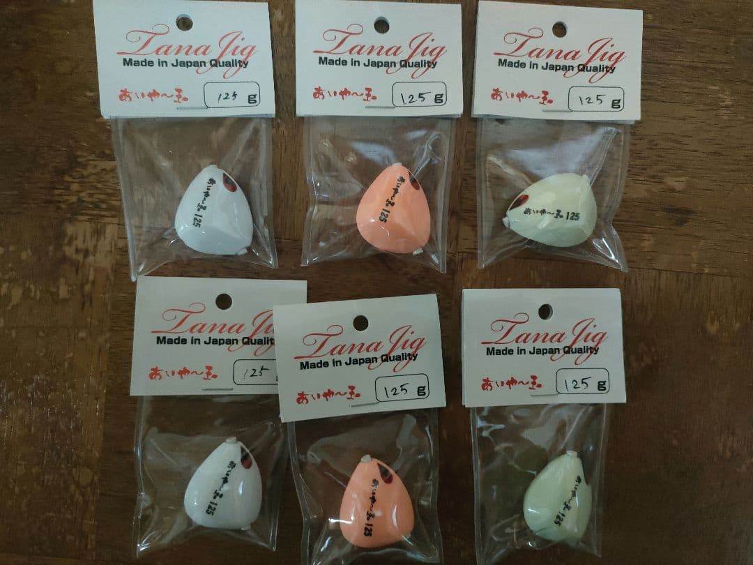 タナジグ あいや〜玉 タイラバ Tana jig あいや〜じぐ 15個セット