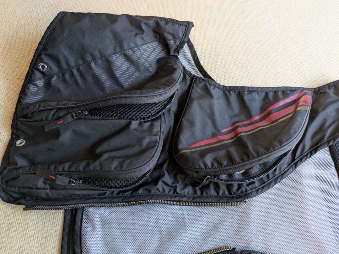 鮎ベスト　SHIMANO 2way ショートベスト　VE-022T