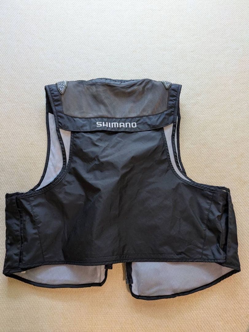 鮎ベスト　SHIMANO 2way ショートベスト　VE-022T